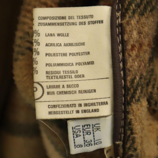 MONTGOMERY by Tibbett Made In the UK Duffel Coat USA8 Beige Women Used