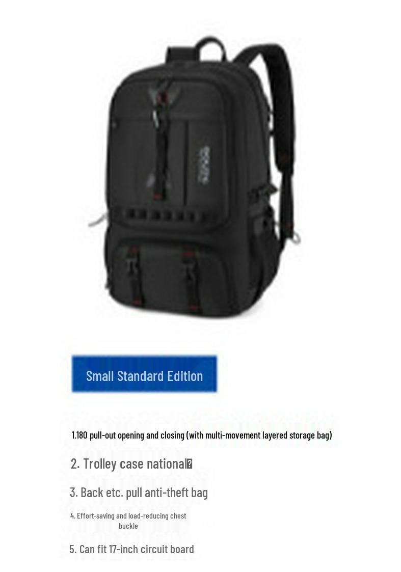 Men s Multi-Functional Travel Backpack, Large Capacity for Outdoor and Sports Activities