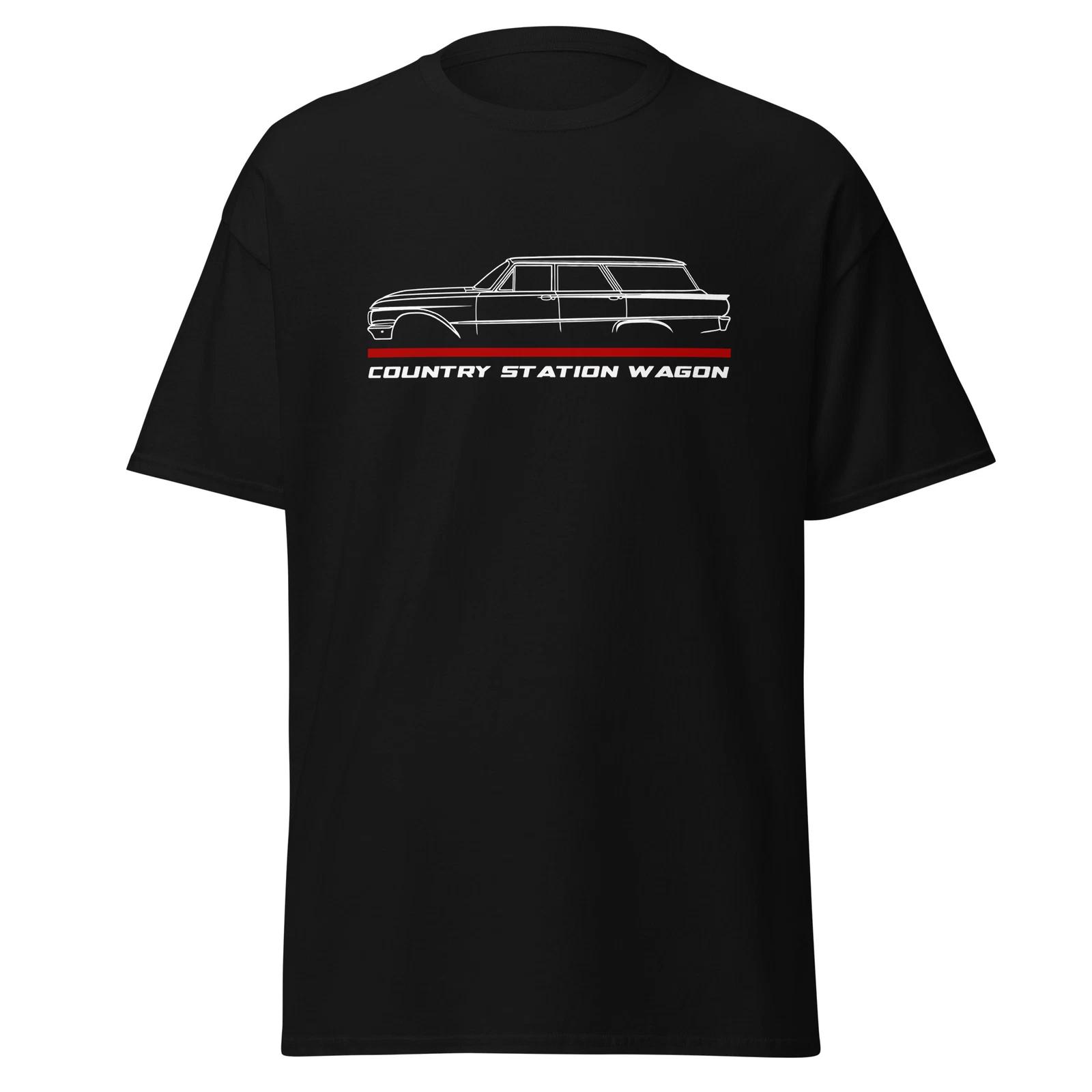 T-Shirtd Country Station Wagon 1961 Car Enthusiast Birthday Gift XS