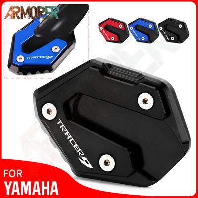 Tracer 9/GT Motorcycle Accessories Side Stand Plate Kickstand Enlarger Support Pad For YAMAHA Tracer 9 Tracer 9 GT