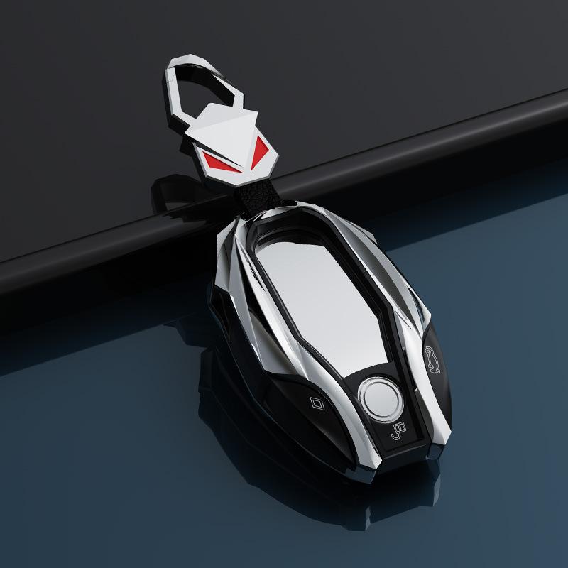 Zinc Alloy Key Case For Bmw G30 G12 G11 G32 G31 5 7 Series I8 I12 I15 G01 X3 X4 G02 G05 X5 G07 X7 Accessories Led Display