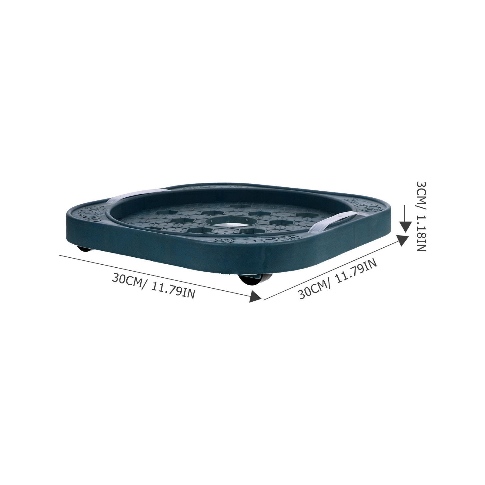 

1Pcs Gas Tank Tray Round Movable Gas Tank Base Plate Universal Wheel Holder Kitchen Floor Protector Universal Wheel Tray серый