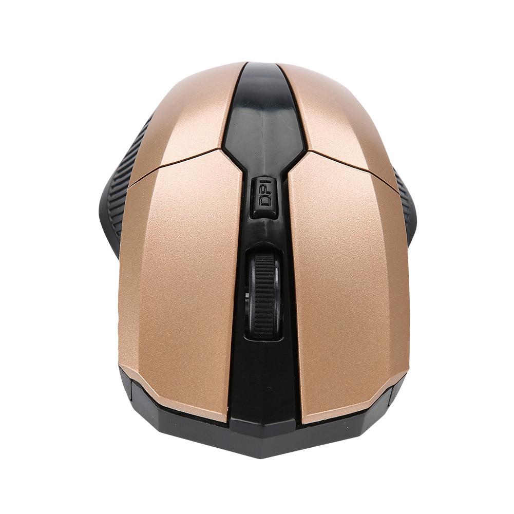 Portable 2.4G Optical Wireless Mouse Adjustable DPI USB Receiver Office Gaming Mouse For PC