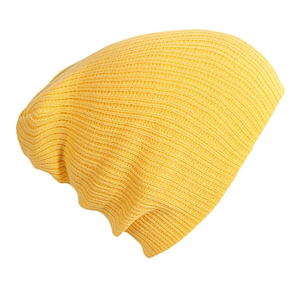 Solid Cute Woman Men Beanies Multicolors Knitted Hat New Ladies Casual Cap