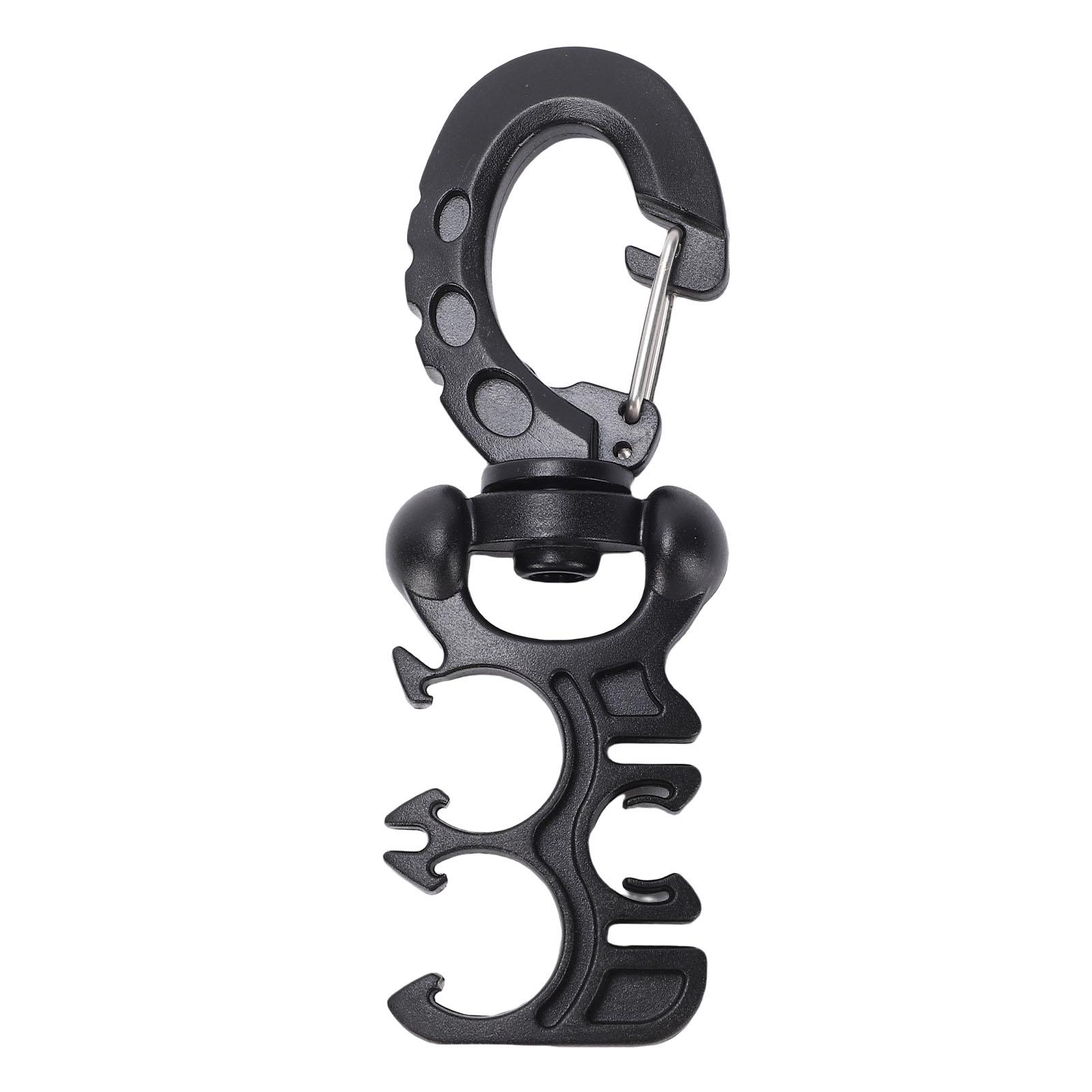 Duik Triple Slanghouder Waterdicht Duiken Tweede Trap Snelontgrendelingsgesp voor Duikuitrusting Accessoire