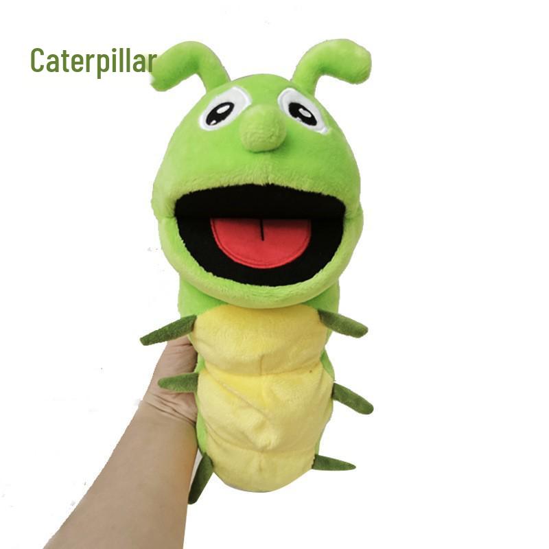 Cartoon Animal Hand Puppet Plush Doll for Kids' Interactive Play