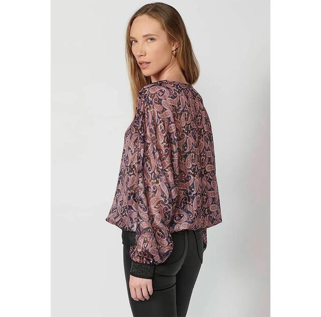 Koroshi 2322BL11 bluză cu mânecă lungă