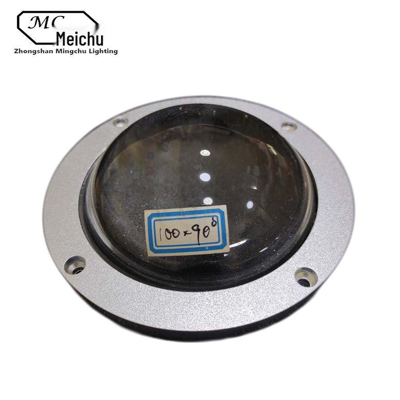 100 High-Power COB Street Light Lens Set: Premium Three-Piece Customizable Optical Lighting Accessories