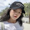 Summer New Letter Embroidered Cap Couple Travel Versatile Sunscreen Baseball Cap Travel Sun Hat Visor