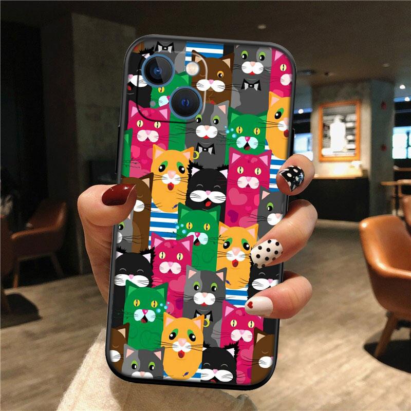 Cat Kitten Cute New High-End Shell Phone Case for Redmi Note 10 11 12 Pro Max 10S 10C 10T 11A 11S 12S 12C