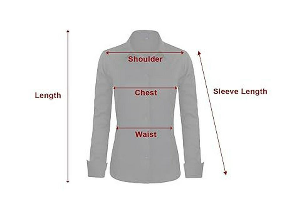 Women's Mid-Length White Polo Collar Casual Long-Sleeved Shirt
