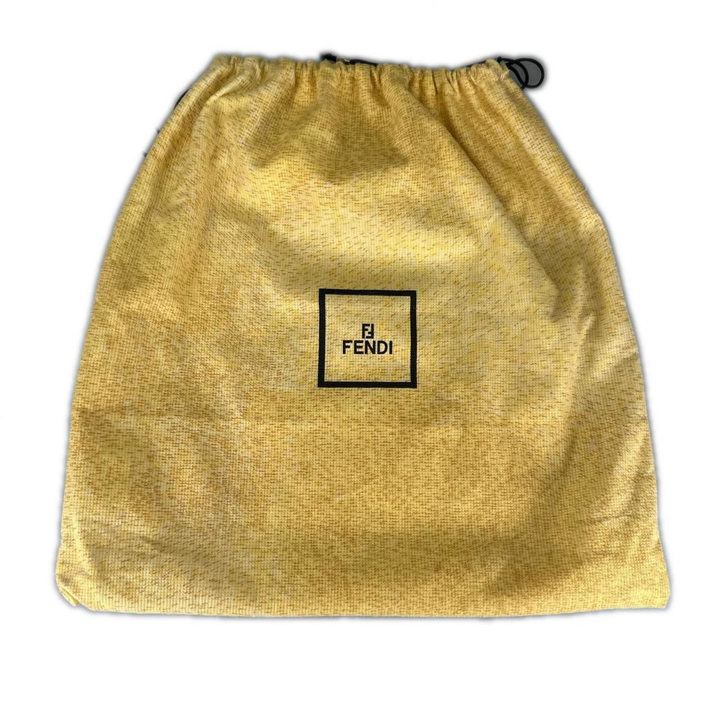 FENDI Zucca Pattern Shoulder Bag Brown Women used