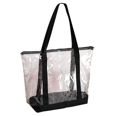 APOSITV Clear Tote Bag, Transparent, Large Capacity, Women's, Shoulder Bag, Handbag, Large Vinyl Bag