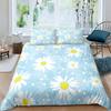 Set da letto a nido d'ape di ape Fauna selvatica volante Geometrico Floreale Copripiumino Singolo King Size Microfibra Esagono Alveare Copripiumino