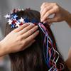 Red And Blue Star Hair Accessory Headband