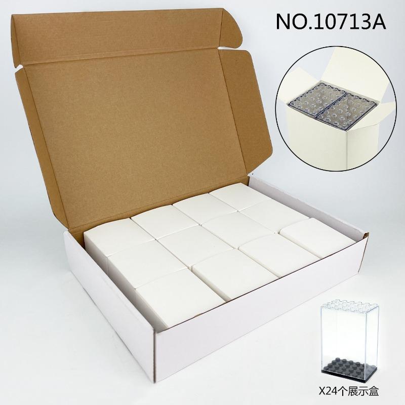 Transparent display box for children's small particles children teachers and doctors. toys kids toys toys action figures