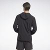 Reebok Solid Color Fitness Hooded Jacket Men jackets Black HR3567