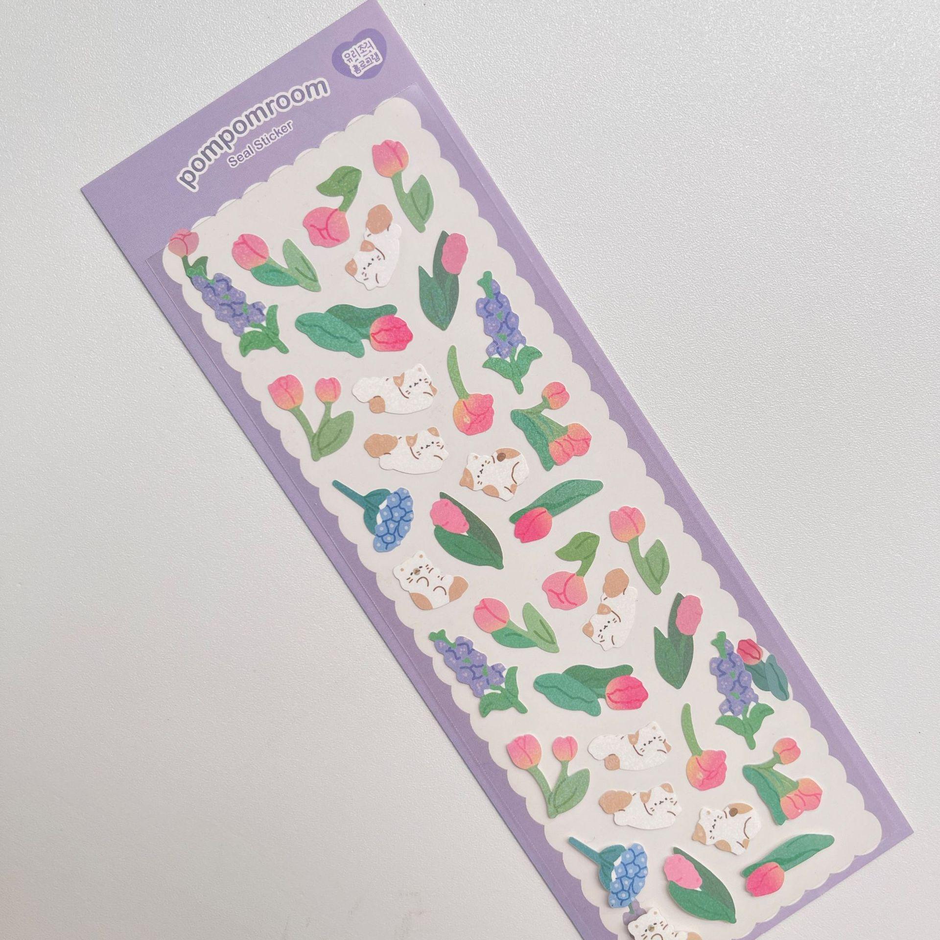 

Корейская популярная наклейка INS same laser goo card с прозрачным дном Seiko DIY декоративная наклейка