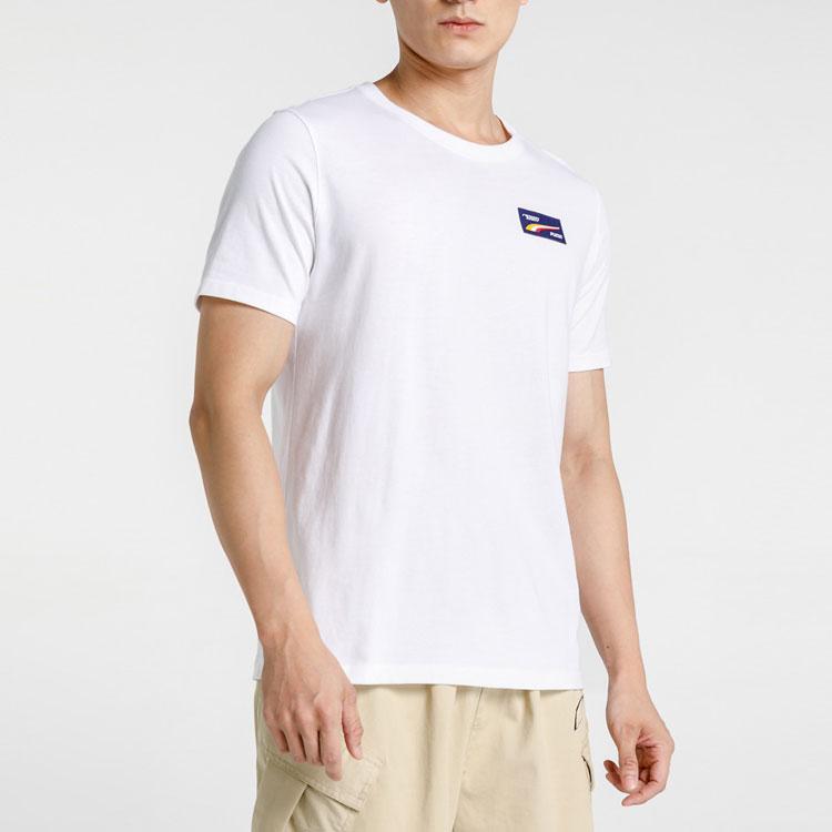 Puma x Randomevent Co-Branded Round Neck Sports Tee Unisex Tops White 598068-02