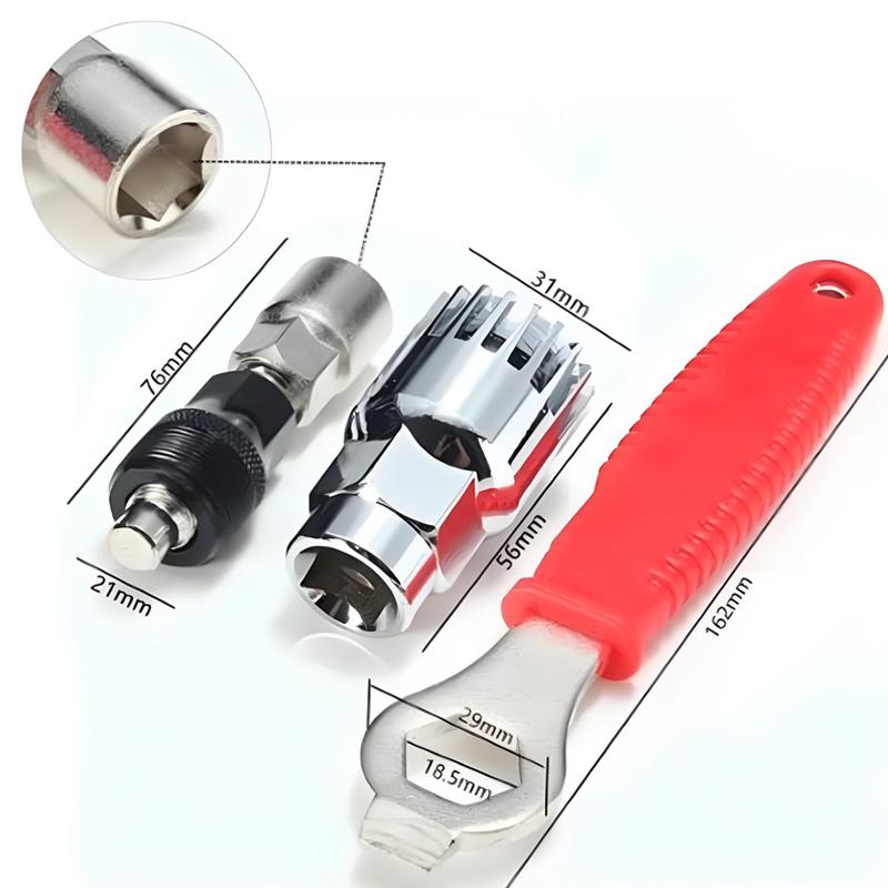 Bike Crank Puller Bicycle Bottom Bracket Remover Removal Spanner Bike Repair Tools