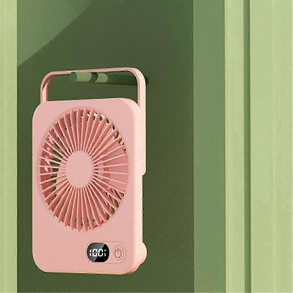 USB Rechargeable Fan Portable Desk Fan with 180° Tilt and Folding Design