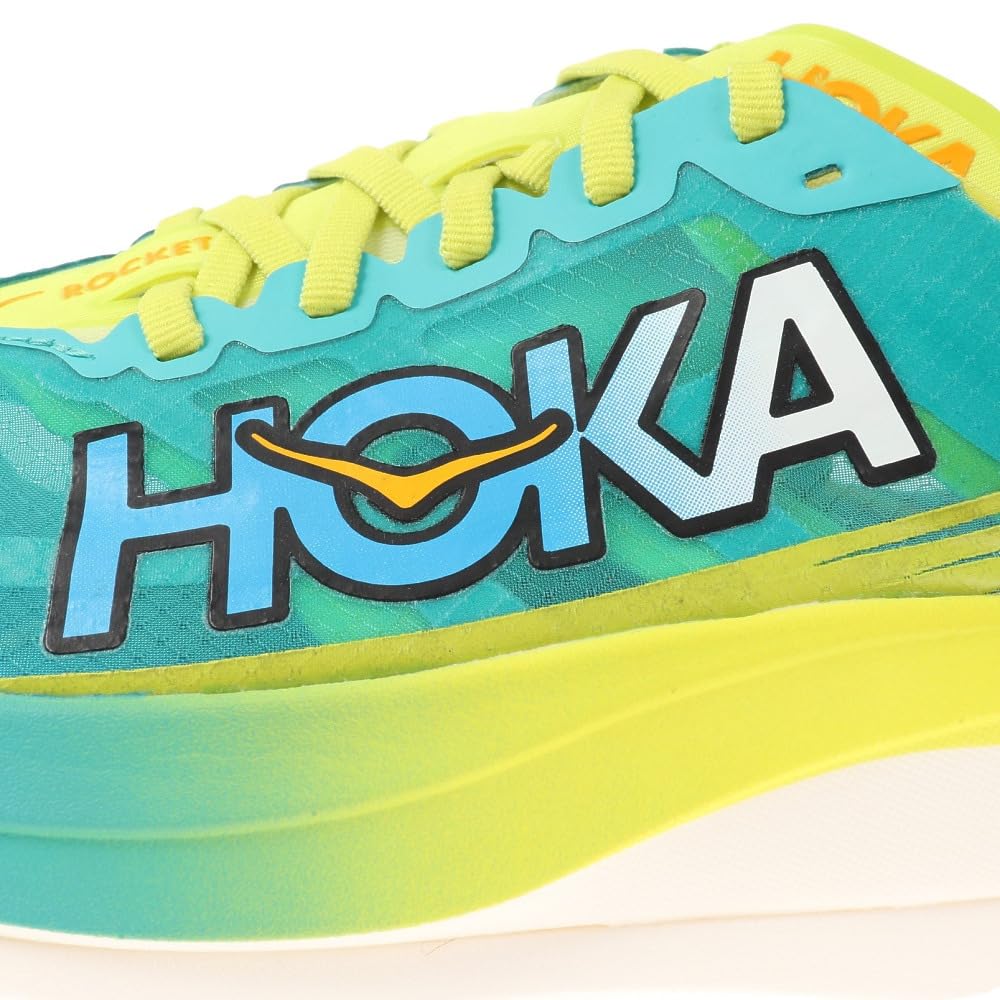 HOKA One One Rocket X2 Running Size Women's Shoes, CEPR, 23.5cm (1127927)