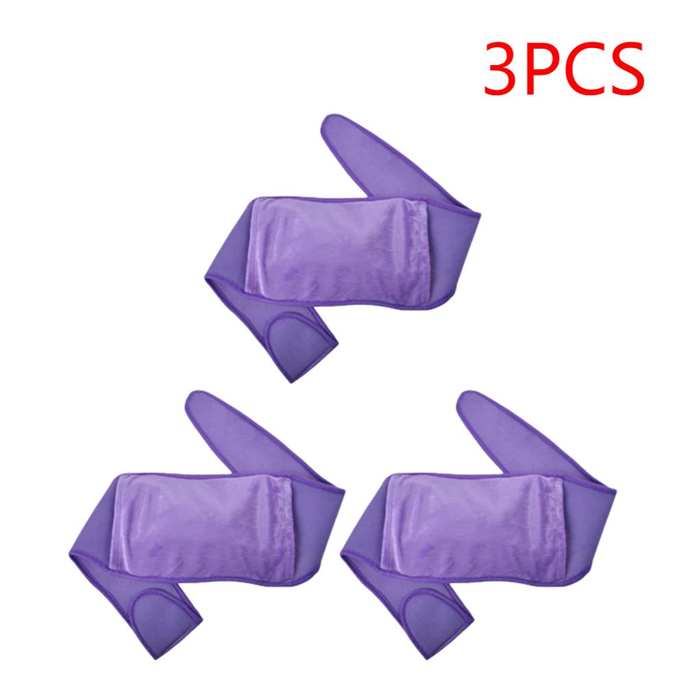 3-10PCS Lumbar Support Belt Cozy Waist Cover Belt Warmer Adjustable Hot Water Bottle Plush Belt for Pain Relief Cramps