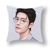 Celebrity Printed Pillow Cover Advertising Sofa Bedside Cushion Cover Pillow Cover