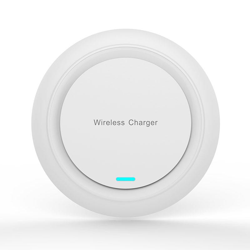 

15W Fast Wireless QI Charger with Custom Patterns & Text 15W білий