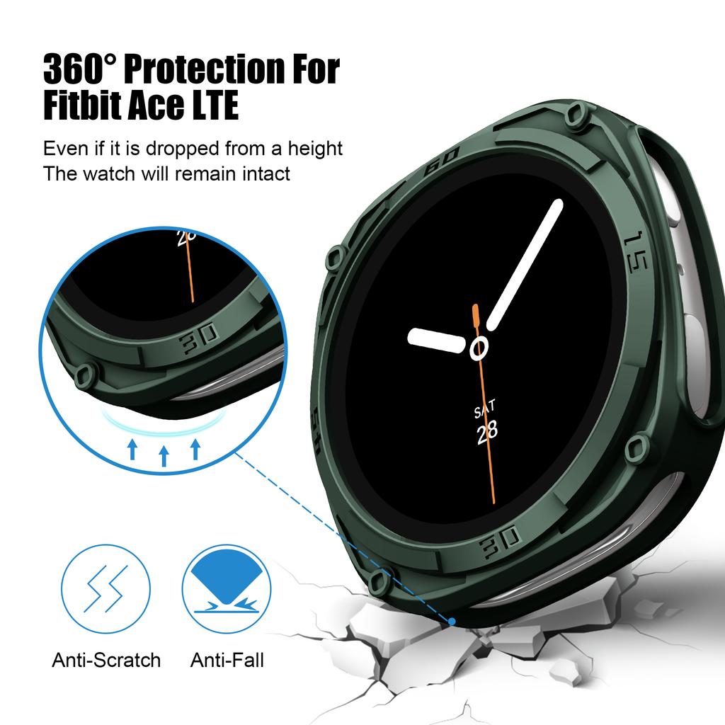Robustes Lünettengehäuse für Samsung Galaxy 8 44mm 40mm Schutz Zubehör Harter PC Stoßstangenrahmen Skalen Schutz Galaxy watch8 Hülle
