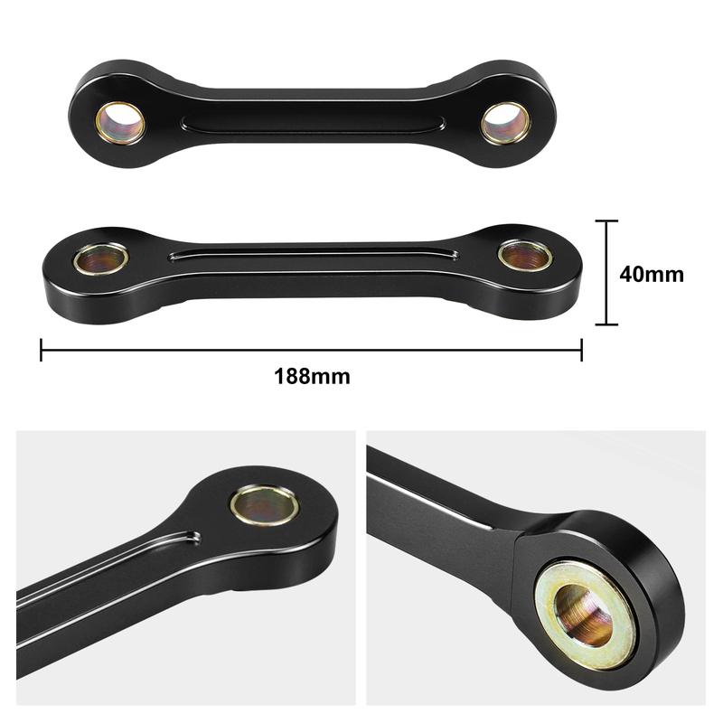 NICECNC For Suzuki DRZ400 DR-Z 400 2000-2024 Motorcycle Aluminum Lowering Link Lower 250MM For Kawasaki KLX400 2000-2019