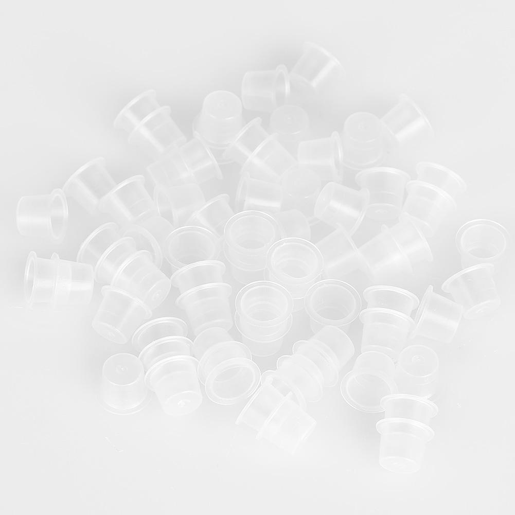 1000Pcs Tattoo Ink Cup Plastic Pigment Holder Permanent Makeup Supplies S