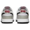 Nike  Dunk Low Light Iron Ore Black Women Sneakers Grey White University-Red DQ7576-001