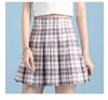 Plaid Japanese JK Pleated Skirt Fabric, Handmade DIY Scrunchie, Yarn-Dyed Polyester Scraps
