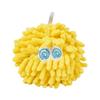 Pet Chew Toy Dog Squeaky Ball Durable Plush Mop Ball Interactive Puppy Training Toy for Teeth Cleaning and Boredom Relief