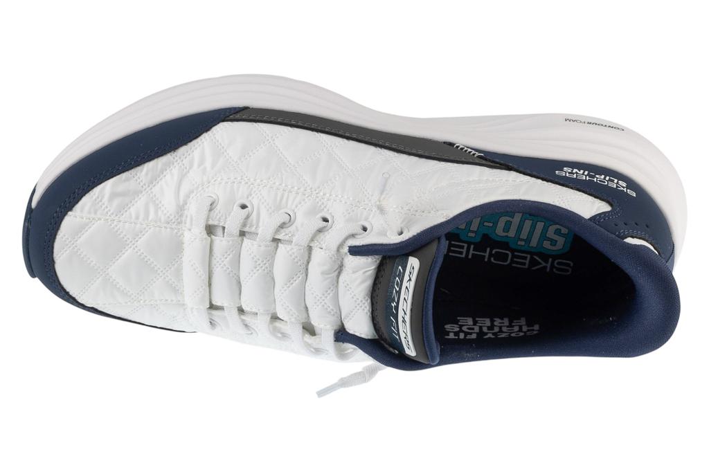 Skechers Slip-Ins: Go Walk Now - Payton, Mens White Sneakers