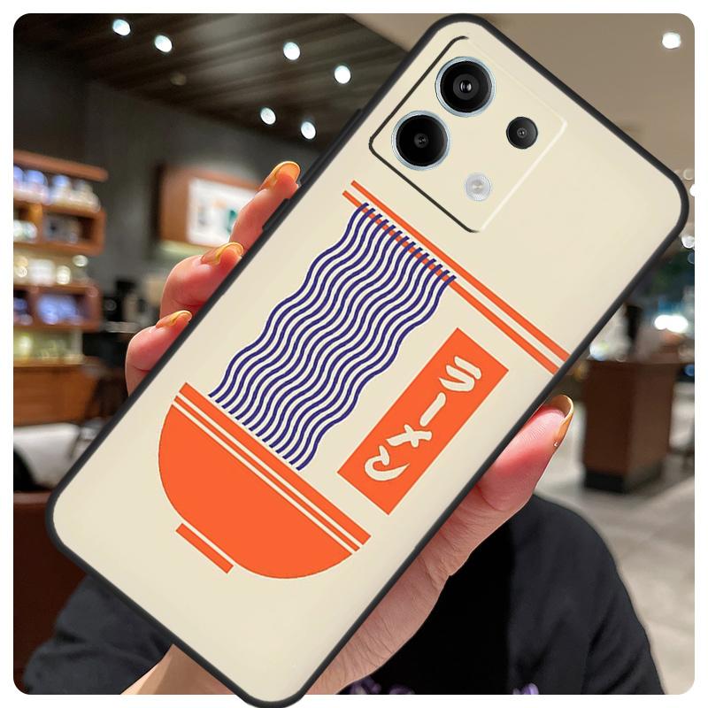 Ramen Cat Japanese Art Case For Xiaomi Redmi Note 14 10 11 12 13 15 Pro Plus Cover For Redmi 15 15C 14C 10C 12C 13C
