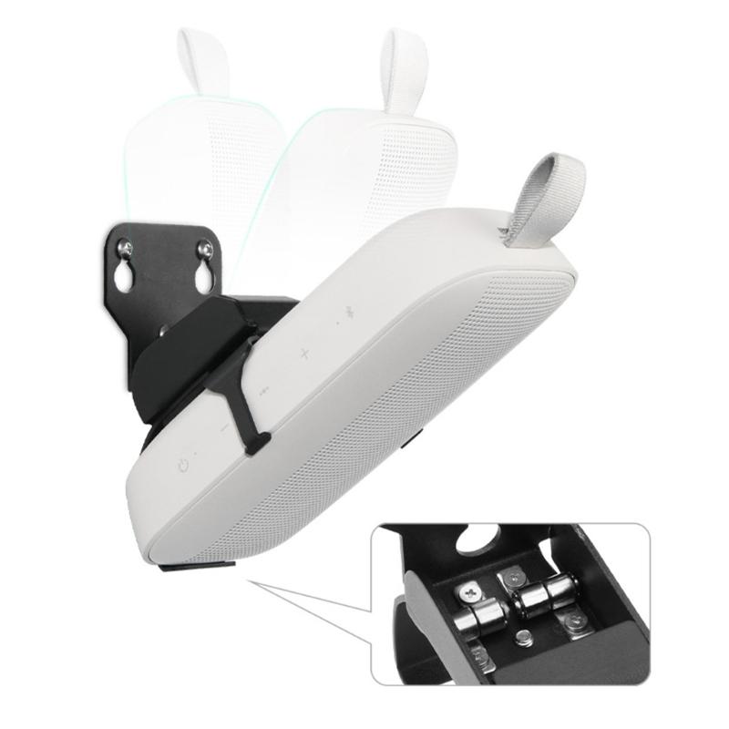 Speakers Holder Bracket Metal Wall Mounted Stable Adjustable Display Stand for Speakers Support