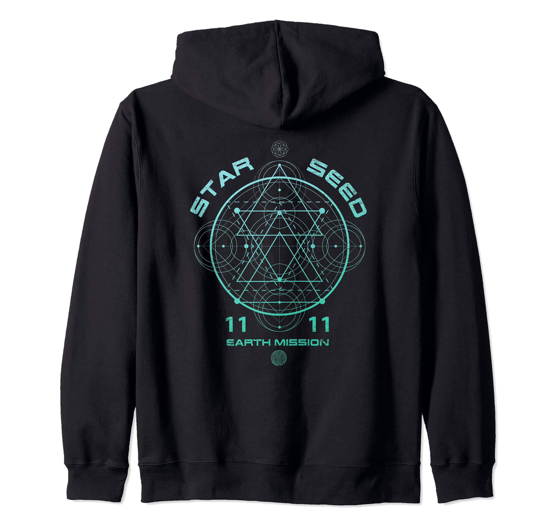 Starseed Sacred Geometry Zip Hoodie