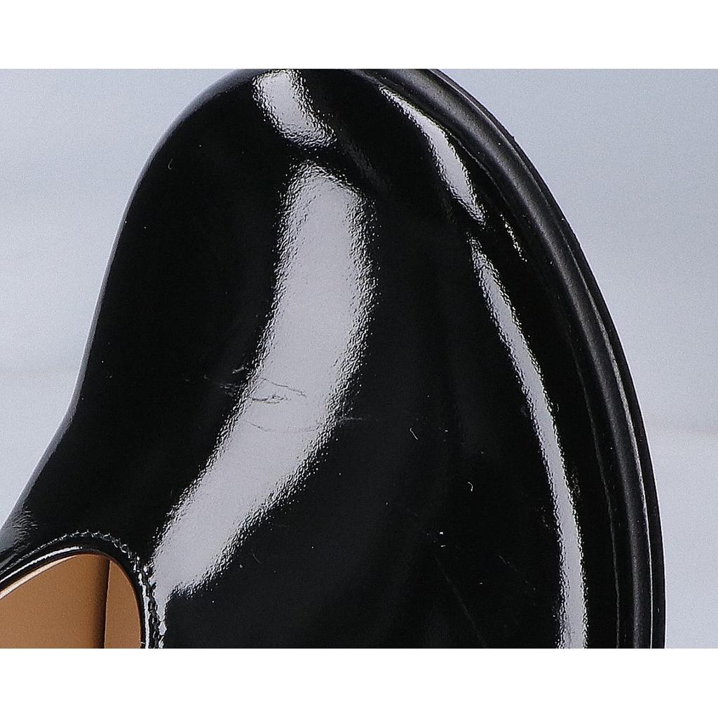 2.718 25-year-old oblique pumps shoes 36 blackUsed