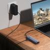 Hub USB-C - Baseus - UltraJoy - 4K@60Hz - 6 Ports - Gris Sidéral