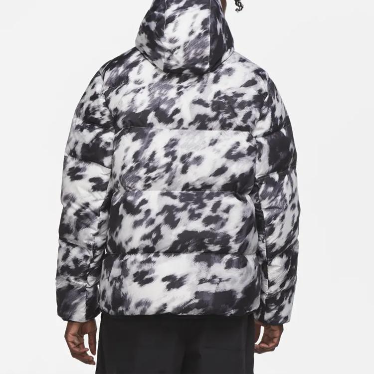 Nike Down-Fill Windrunner Shield Hooded Jacket Men Outerwear Sail-White CU4407-133