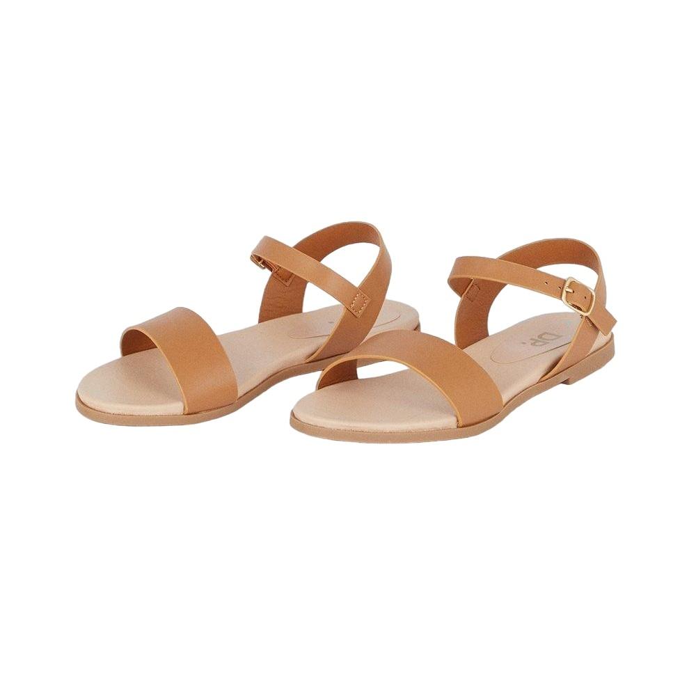 Dorothy Perkins Damen/Damen Faye Weite, flache Sandalen