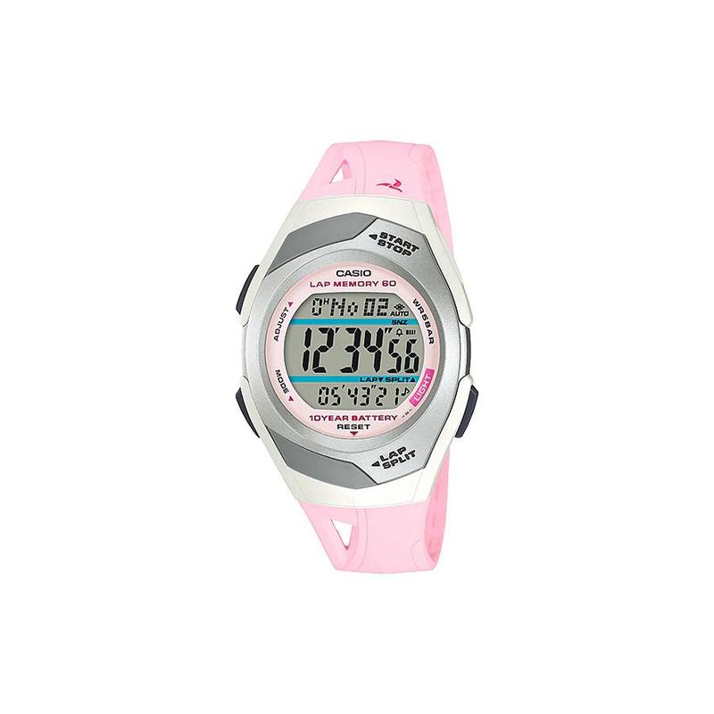 

Casio general watch waterproof quartz movement resin strap Japanese and Korean watch women s watch green dial STR-300J-4JH зелений
