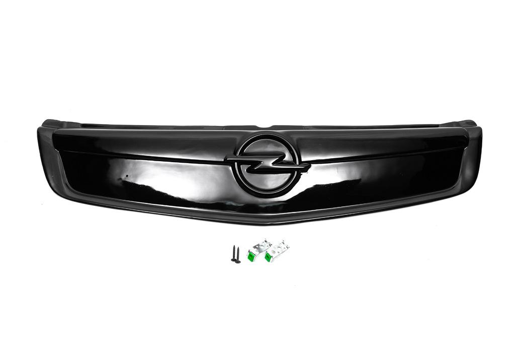 Winter Grille Cover 2007-2015 (V1, Upper) Glossy, 2007-2015 for Opel Vivaro 2001-2015