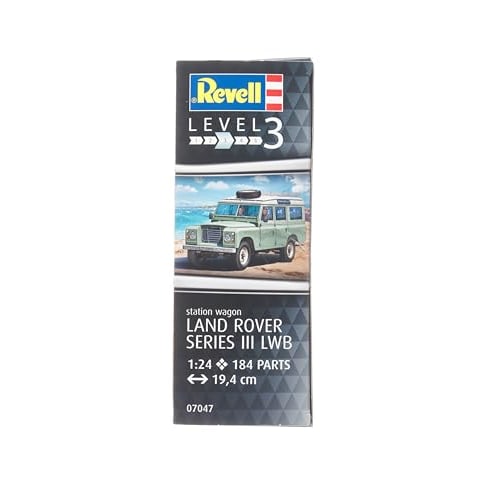 German Revell 1/24 Land Rover Series III Plastic Model 07047