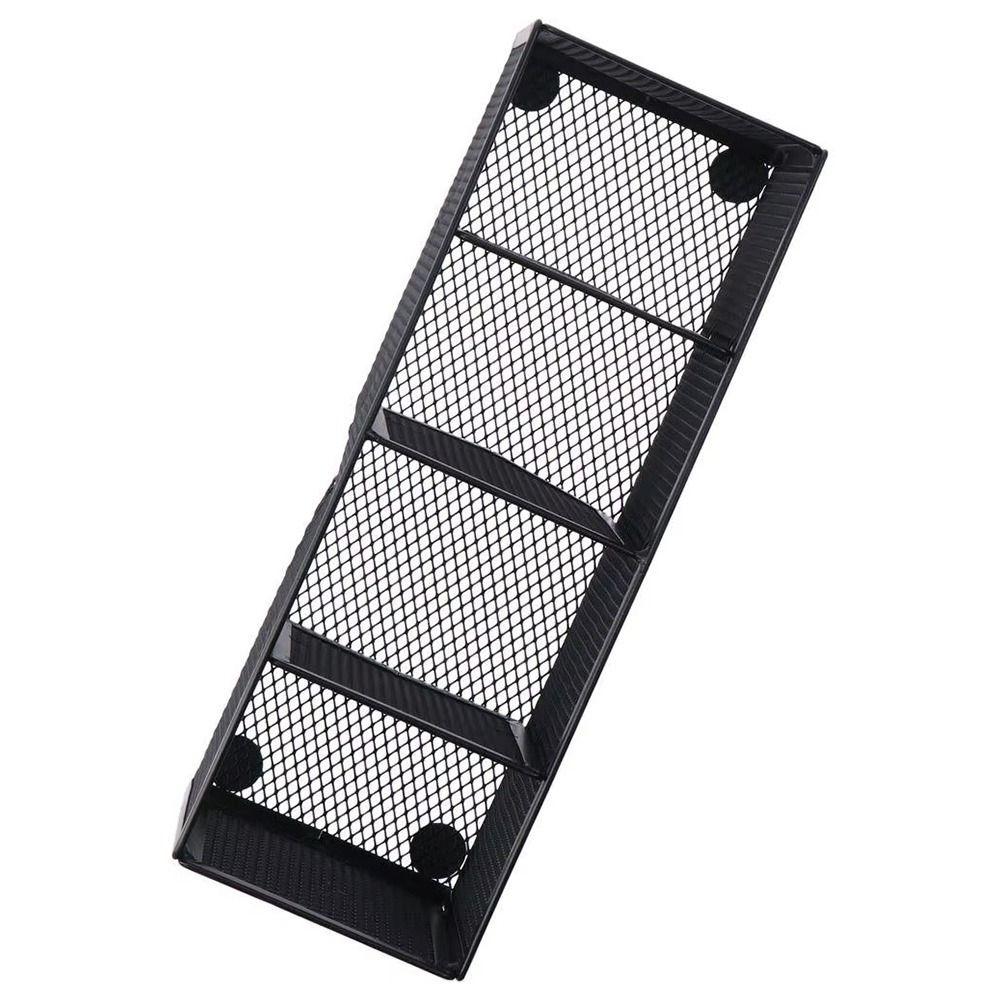 Durable Metal Mesh Desk Organizer Rectangle Pencil Holder Office Home Supplies