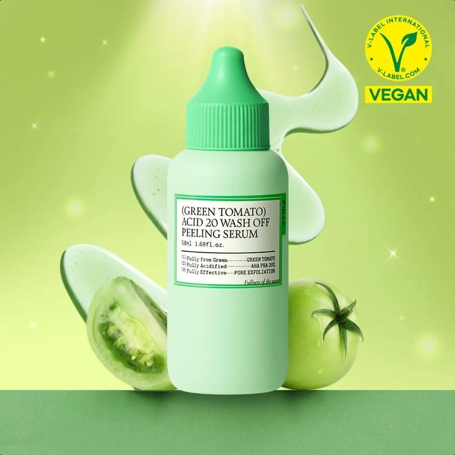 fully Green Tomato Acid 20 Wash Off Peeling Serum 50ml Serum 50ml