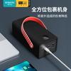Portable Power Bank Sleeve Case With Handle Romoss PEA57 PEA60 - Black Soft Silicone Full Coverage Protective Cover