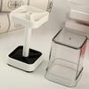 Mouthwash Cup, Toothpaste, Electric Toothbrush Storage Rack, Dust-proof, Draining, Adjustable Height, Inverted Mouth Cup